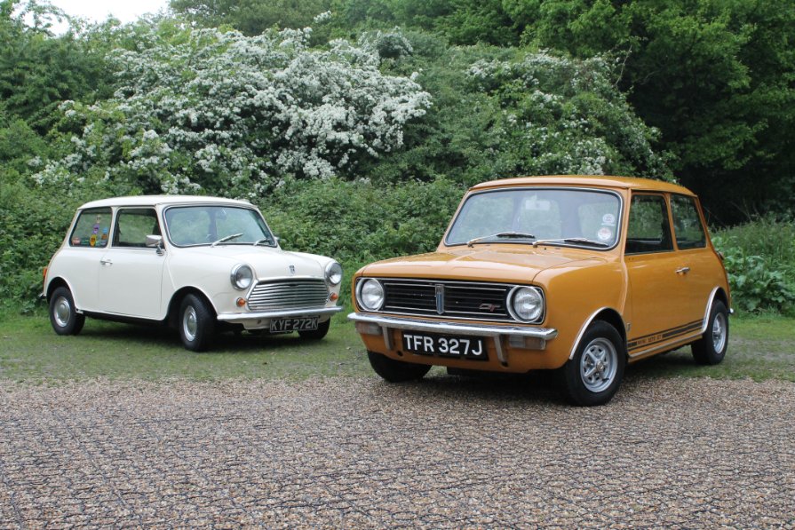 Mini Mk3 850 + Mini 1275GT