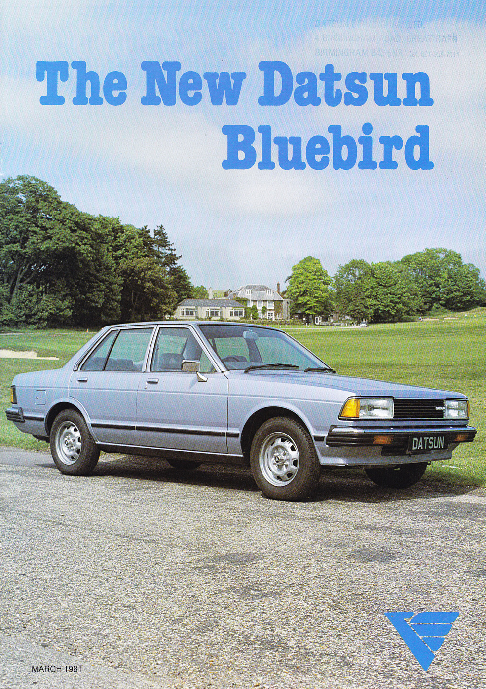 Datsun Bluebird ad