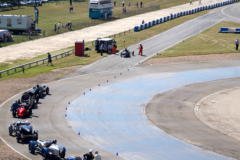 BROOKLANDS STRAIGHT RE-OPENS