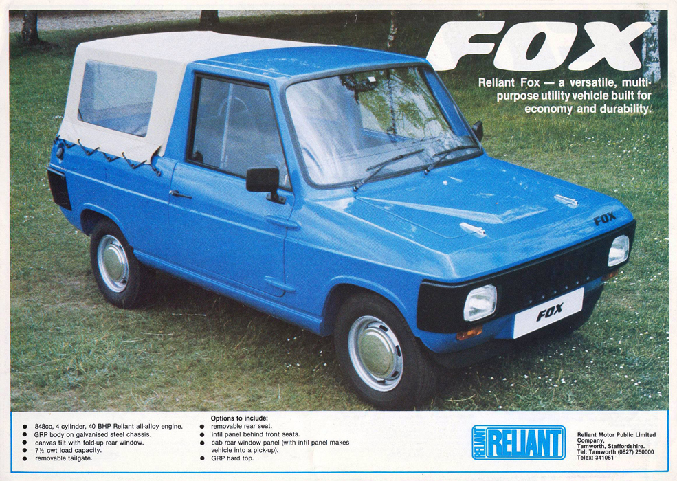 RELIANT FOX