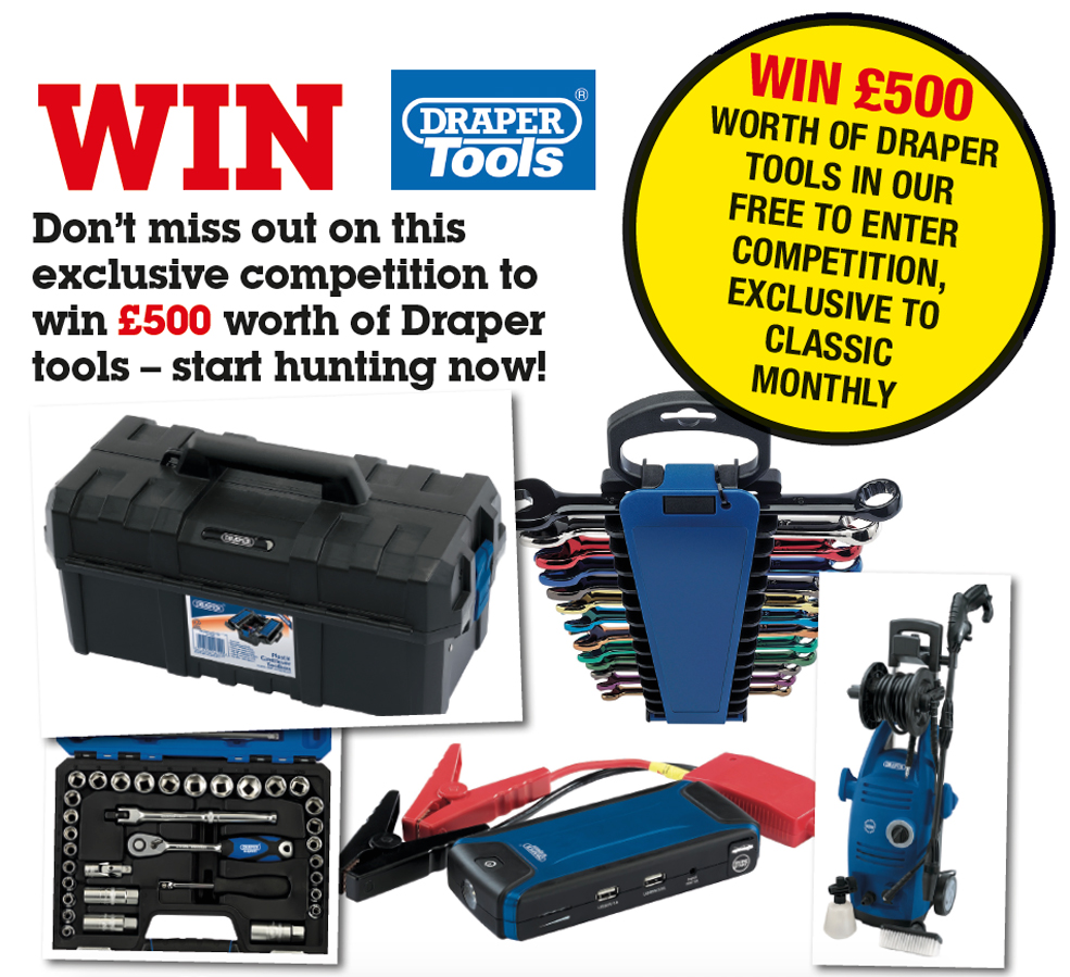 WIN £500 OF DRAPER TOOLS