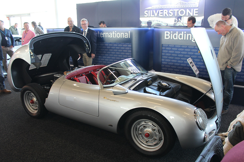 SILVERSTONE AUCTIONS, PORSCHE SALE