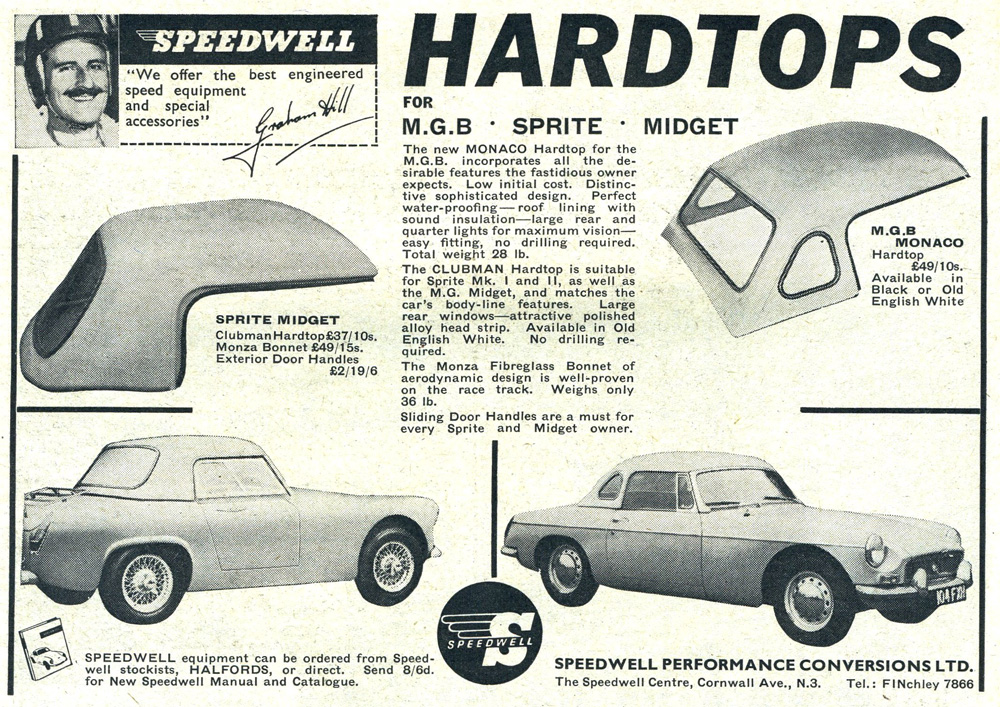 speedwell hardtops