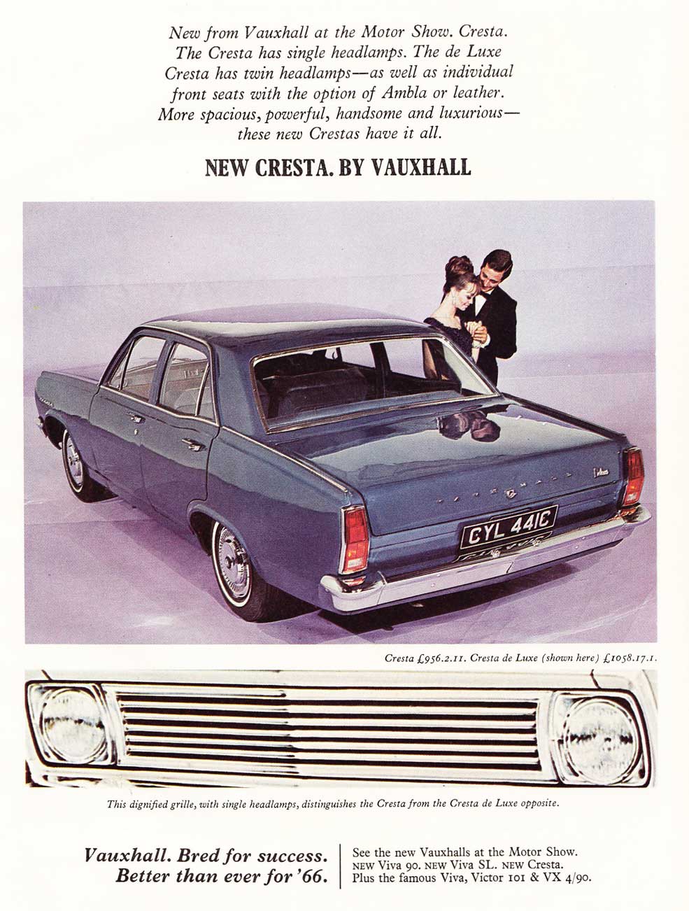 vauxhall cresta advert