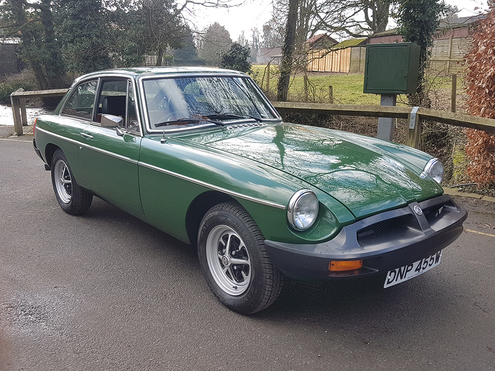 LIKE NEW' 1981 MGB GT GOES TO AUCTION - Classics World
