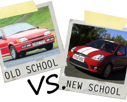 FORD FIESTA XR2I VS FORD FIESTA ST