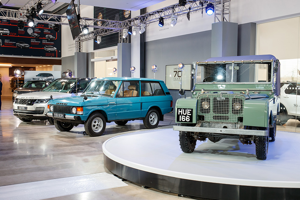 Land Rover 70 years