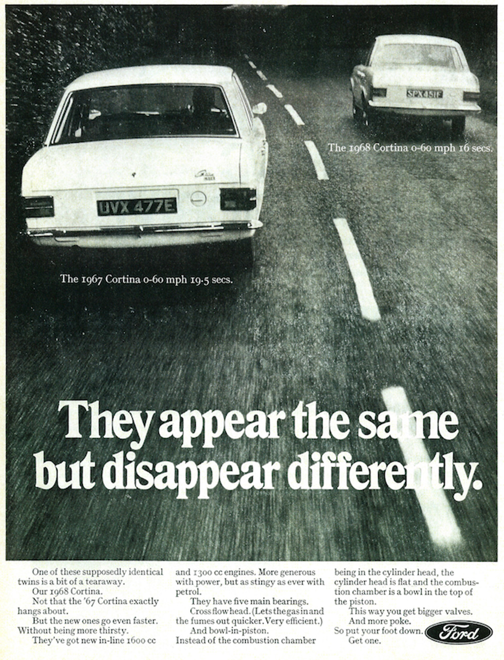 old car adverts