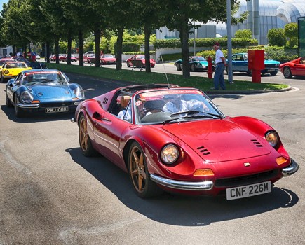 FERRARI DINOS CELEBRATE AT MARANELLO