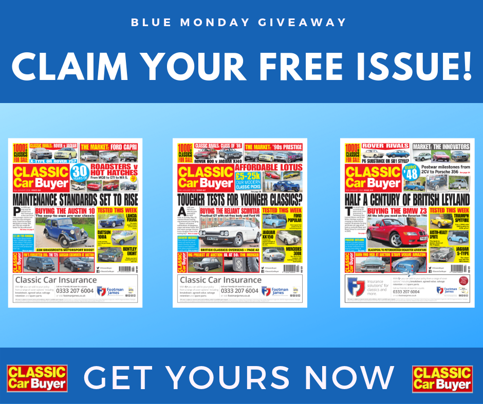 FANCY A FREE COPY OF CLASSIC CAR BUYER? - Classics World