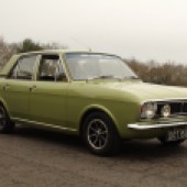 One of the real stars of the auction was this Mk2 Ford Cortina 1600E. The 1970 example had been in the same family for 34 years and came with oodles of history. At £15,000, it more than trebled its £4000-£5000 guide price.