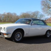 Thought to be one of only 60 remaining Coupe variants, this 1975 Daimler Sovereign 4.2 had recently been recommissioned and subject to much expenditure. It showed 58,000 miles and sold above its £12,000-£12,500 estimate for £16,800.