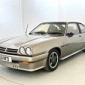 Recently lightly renovated and now in very good shape throughout, this 1988 Opel Manta GTE hatch looks superb with its brown/grey exterior, matching interior and lightly tinted glass. It’s expected to command £10,000-£12,000.
