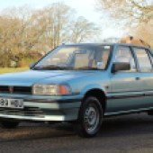 Rover SD3s are now seldom seen, especially an earlier car like this 1985 213S. It’s had just three owners and shows a genuine 29,365 miles from new. Given its modest £500-£1500 estimate, it could make for a bargain starter classic.