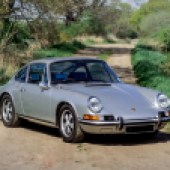 A rare 1972 example with an external oil filler, this utterly immaculate Porsche 911T had been restored by Porsche Swindon at a cost totalling over £150,000. It was expected to sell for £95,000-£125,000, but its stunning condition saw it soar to an impressive £140,000.
