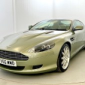 Offering a lot of car for the money was this 2005 Aston Martin DB9. Resplendent in rare California Sage, it showed 74,000 miles and changed hands close to the middle of its guide price for £21,800.
