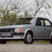 From the same vendor as the Fiesta XR2 comes this superb Mk1 Vauxhall Astra GTE. The 1983 example has covered a mere 20,700 miles from new and is resplendent in silver with its correct grey interior. With no reserve, it’s bound to be popular.