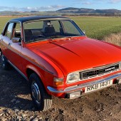 Joining a host of low-mileage entries is this 1978 Austin Allegro 1500 Special, resplendent in Vermillion. It shows 33,177 miles and comes with a host of spare parts, making the £2000-£3000 estimate an attractive one.