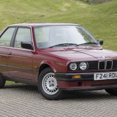 Another example of a great everyman classic in well-preserved condition is this 1989 BMW 318i in desirable two-door guise with a manual gearbox. It shows just 41,000 miles and is expected to find a new home in exchange for £9000-£11,000.