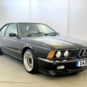 BMWs don't get much cooler than the holy grail of E24s – the M635i. This 1986 example is in tidy condition and shows 120,000 miles. It’s estimated at £30,000-£40,000.