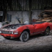Another lot offered with no reserve, this 1968 Fiat Dino Spider restoration project had been off the road since 1977. It was no weekend recommission job, but the 2.0-litre V6 Dino engine could be turned over and many of the original parts were still present. It sold for £16,800.