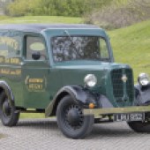 There are no fewer than three Jowett commercials set to be in the sale, with examples from 1936, 1950 and this 1952 Bradford Light Van. Used for promotional work by the vendor, it has excellent patina and is expected to sell for £8000-£10,000.