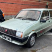 An early Mk1 example in Opaline, this Y-registered MG Metro 1300 from 1983 represents a very rare find nowadays. Values for MG Metros have been steadily rising in recent years, making the £3000-£5000 estimate look very attractive.
