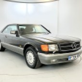 A tidy example of the eminently capable W126-generation coupe, this 1988 Mercedes-Benz 560 SEC showed 147,000 miles and carried a very sensible estimate of £4000-£5000. However, it soared to a sale price of £9675.