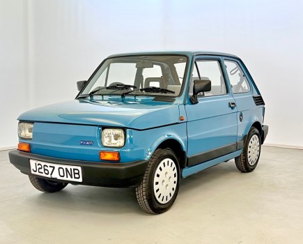 Reckoned to be one of the best remaining examples around, this 1991 Fiat 126 Bis had covered just 23,000 miles and was very original throughout. It sold just above its upper guide price for £4025.