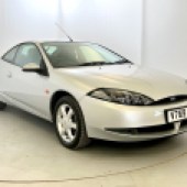 Showing only one former keeper, this 1999 Ford Cougar V6 showed just 40,000 miles and looked to be in very good condition throughout. It was estimated at a mere £1000-£2000, but went on to reach £2956.