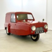 Pre-dating the full glassfibre version immortalised by Only Fools and Horses, this Reliant Regal van was thought to be the only 1955 example still remaining and featured a wooden body frame. It found a new home for £4300.