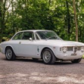A rare right-hand drive example, this 1969 Alfa Romeo GT 1300 Junior was imported from South Africa in 2021. It now has a 2.0-litre engine uprated to Alfaholics Stage 1 spec and a whole host of upgrades, plus a tempting £40,000-£50,000 estimate.