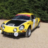 Built to Group 4 1600 specifications and presented in Elf racing colours, this 1969 Alpine A110 is ideal for historic motorsport or fast-road fun. It’s said to want for nothing and carries a £105,000-£115,000 estimate.