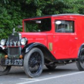 Supplied from a deceased estate, this 1931 Austin Seven van has been beautifully restored but hasn’t run for several years. It’s expected to change hands for £10,000-£12,000.