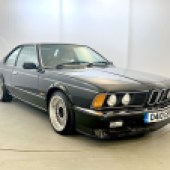 One of just 66 cars thought to be on UK roads, this ultra-desirable BMW M635CSI looked superb in Diamond Schwarz metallic with contrasting tan leather. It came with plenty of history and changed hands for £32,500.