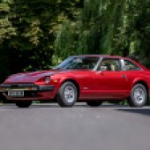 Described as a time-warp example, this 1981 Datsun 280Z is in stunning order throughout. It was subject to a colour change in 2014 to Nightfire Red, but otherwise retains all its original panels and has covered just 50,100 miles. It’s estimated at £15,000-£20,000.