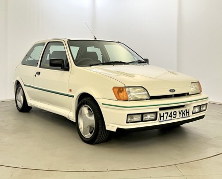 The star of the sale had to be this immaculate 1991 Fiesta RS Turbo. A one-owner car showing just 47,000 miles, it remained very original and was expected to command £10,000-£15,000, but soared to a sale price of £24,725 – almost a new record.