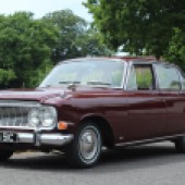 Joining an earlier Mk1 Ford Zodiac is this later Mk3 example from 1965. It’s been used very sparingly in recent years but looks to be in very good shape and offers a lot of car for an estimated £7500-£8500.
