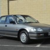 A one-owner survivor, this 1990 Honda Civic 1400 shows just 16,973 miles and is estimated at £2500-£3000.
