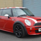 Boasting the supercharged engine and John Cooper Works upgrade, this 2003 Cooper S shows just 46,000 miles and is estimated at £6000-£7000.
