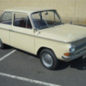 Extensively restored, this 1970 NSU Prinz shows just 50,776 miles and makes a great alternative to a Hillman Imp.