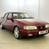 Despite looking like a Cosworth, this 1990 Ford Sierra Sapphire was a South African GLX model, complete with factory-fitted 3.0-litre Essex V6. It showed 31,000 miles and was snapped up for a very reasonable £5100.