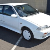 Fresh from £3000 worth of restoration work, this 16-valve Suzuki Swift GTI is a real rarity and shows 89,000 miles. JDM fans need to budget on £5500-£6500.