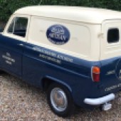 This 1961 Thames 300E van shows 39,000 miles and boasts a nut-and-bolt restoration by a Ford main dealer.