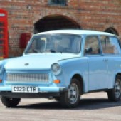 Joining a whole host of no-reserve entries is this 1986 Trabant P601 Kombi. In very straight and original condition, it’s covered just 500km since being UK-registered in 2016, and only 55,598km in total.