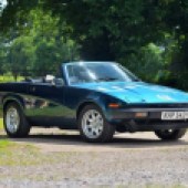 This 1980 Triumph TR8 convertible was originally taken aside for O-Series engine development work before going back on the line in 1981 to be fitted with a V8. It had since had a £45,000 restoration and sold close to its upper estimate for £27,440.