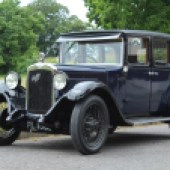 Joining a large contingent of pre-war cars was this 1931 Austin 16/6 Burnham saloon. In exceptional condition throughout and still boasting its original leather seats, it easily beat its £4500-£5500 estimate to for £12,200.