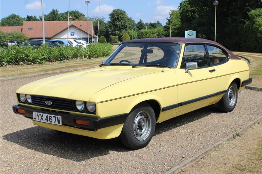 Finished in Prairie Yellow with a brown vinyl roof, this 1981 Ford Capri 1.6L could well be a unique survivor. Extensively restored in recent years and described as having everything working as it should, it’s temptingly offered with no reserve.