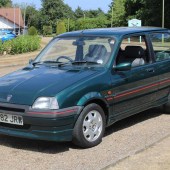 A more powerful MPi variant and fitted with a smart half-leather interior, this 1993 Rover Metro 1.4 GTi 16v in metallic British Racing Green has covered just 39,675 miles from new. It’s estimated at £4000-£6000.