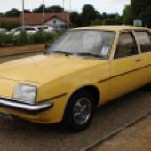 Fords don’t have it all their own way in this sale, as there are also a few Griffin-badged rivals – including this 1979 Mk1 Cavalier in 1600 GL guise. Resplendent in yellow and showing 48,000 miles, it’s estimated at £2500-£3500.
